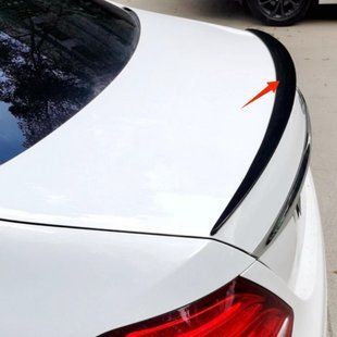 Спойлер на Mercedes E-class W213 2016-2020 E53 AMG чорний глянець 428796 фото