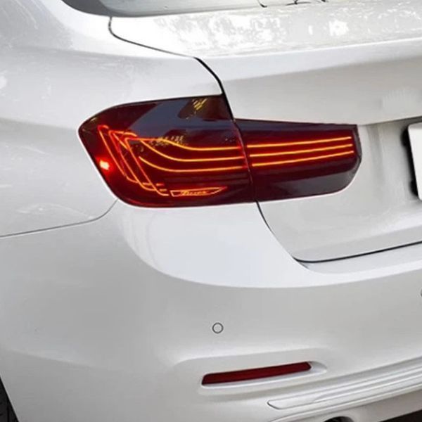 Задние фонари на BMW 3 Series F30 2013-2018 черный LED стиль Laser M4 CP 430388 фото
