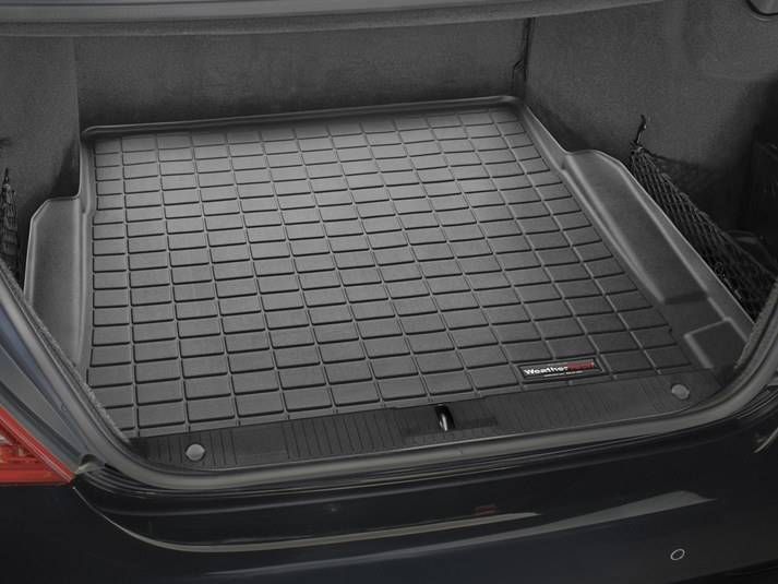 Килимок у багажник для Mercedes S-class W221 2005-2013 чорний WeatherTech 40358 142146 фото