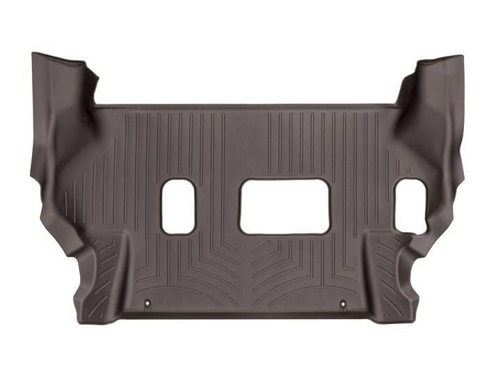 3D килимки для Infiniti QX56, QX80 2010-, Nissan Armada 2017- какао 3 ряд Bench Seats WeatherTech 479562 141339 фото