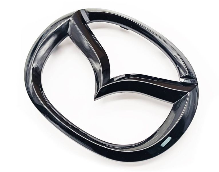 Автологотип емблеми Mazda CX-5 2012-2017 в решітку радіатора чорний глянець KDY5-51-741 430785 фото Автологотип емблеми Mazda CX-5 2012-2017 в решітку радіатора чорний глянець KDY5-51-741 430785 фото