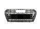 Решетка радиатора на Audi A4 B9 2015-2019 в стиле S4 Chrome Black 427370 фото 1