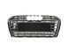 Решетка радиатора на Audi A4 B9 2015-2019 в стиле S4 Chrome Black 427370 фото 2