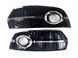Решетки в бампер Chrome Black (в стиле RSQ5) на Audi Q5 2008-2012 429146 фото 1