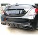 Диффузор заднего бампера для Mercedes-Benz C-class W205 2014-2018 AMG 424271 фото 1