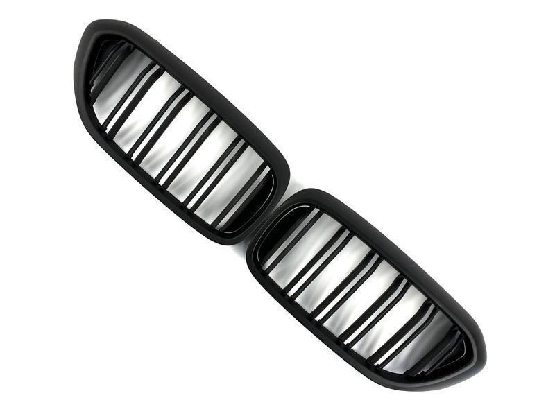 Решетка радиатора на BMW 5 G30, G31 2017-2020 M-Look Black Matt 429095 фото