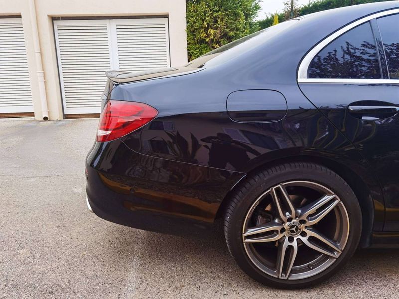 Спойлер на машину Mercedes E-class W213 2016-2020 E53 AMG черный глянец 428796 фото