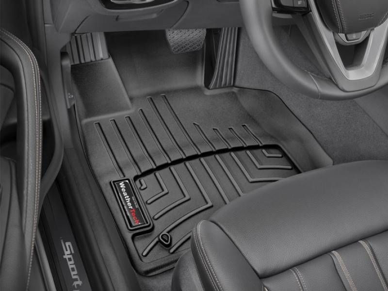 3D коврики для BMW 5 G30 2017- черные передние WeatherTech 4410891 46184 фото