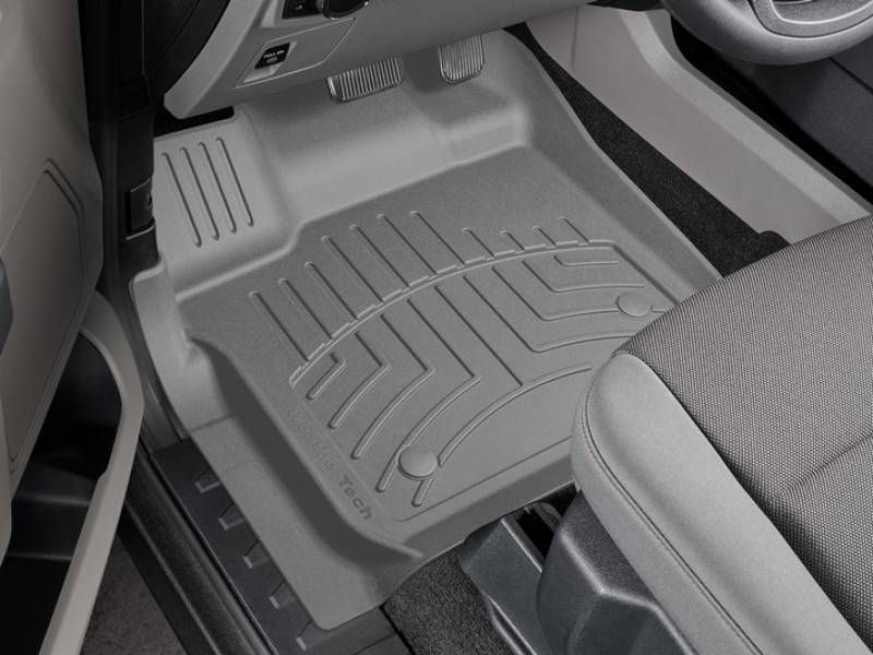 3D коврики для Ford F-150 2014-2020, 2021- cерые передние WeatherTech HP 3D 466971IM 141259 фото