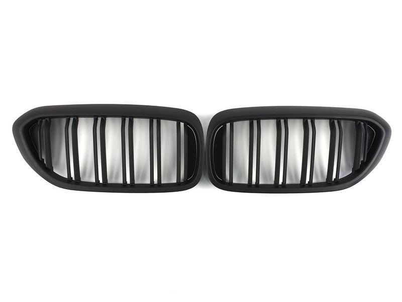 Решетка радиатора на BMW 5 G30, G31 2017-2020 M-Look Black Matt 429095 фото