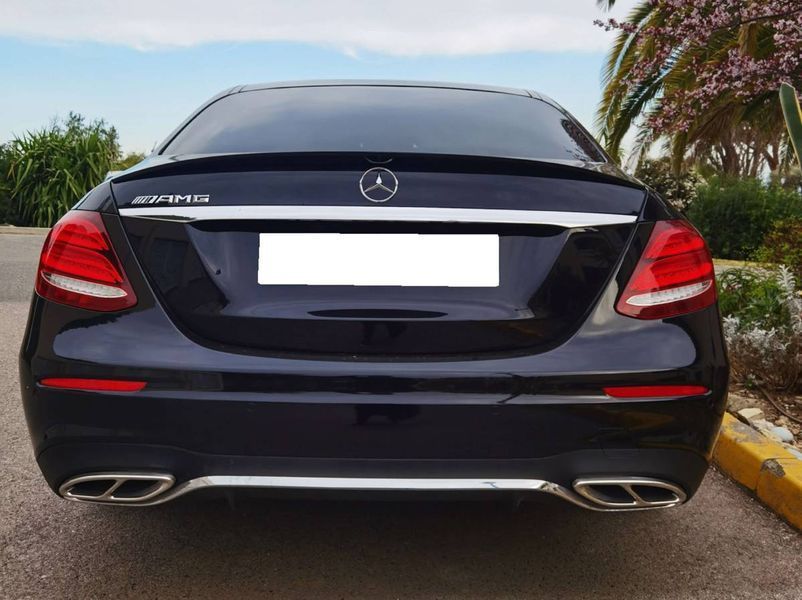 Спойлер на машину Mercedes E-class W213 2016-2020 E53 AMG черный глянец 428796 фото