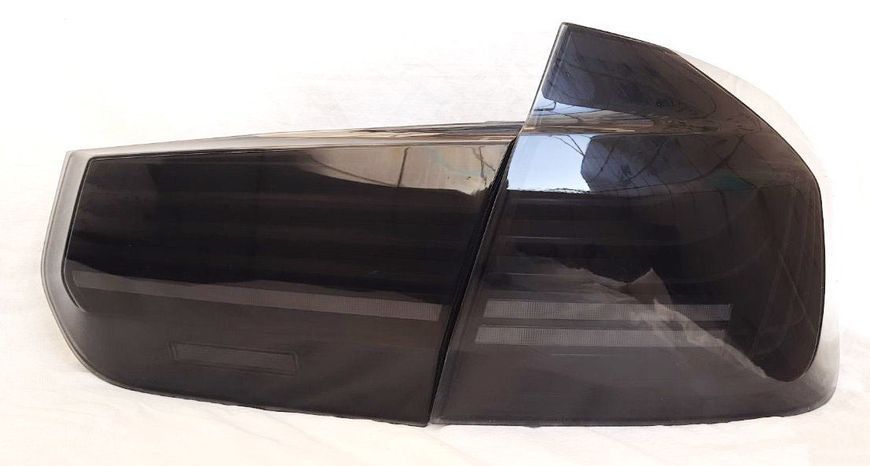 Задние фонари на BMW 3 Series F30 2013-2018 черный LED стиль Laser M4 CP 430388 фото