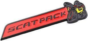 Автологотип емблема Dodge Scat Pack Super Bee black велика Emblems364569 364569 фото