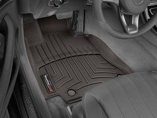 3D килимки для Mercedes E-class W213 2016- какао передні WeatherTech 479731 46587 фото