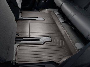 3D килимки для Toyota Sequoia 2007- какао 3 ряд Bucket Seating WeatherTech 470935 46898 фото