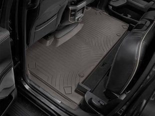 3D килимки для Dodge Ram 2019- Crew Cab, з коробом какао задні WeatherTech 4714283 141745 фото