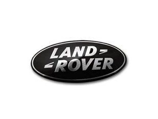 Автологотип емблема Land Rover чорна в решітку радіатора LR044544 37231 фото