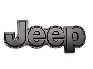 Автологотип эмблема надпись Jeep Renegade черный мат на крышку багажника 68317240AA 136610 фото