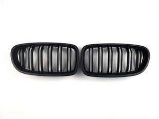 Ноздри Черный мат (Двойные M-Look) Китай на BMW 5 F10, F11 2010-2017 429916 фото