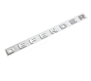 Автологотип шильдик эмблема надпись Land Rover Defender серый мат 418948 фото