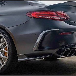 Накладки заднього бамперу для Mercedes-Benz C-class W205 2014-2018 AMG під замовлення 424272 фото