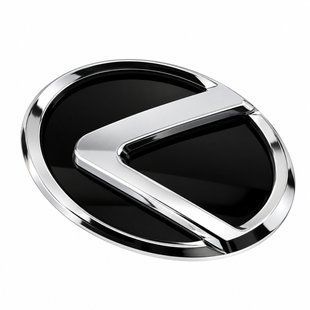 Автологотип емблема Lexus 120мм Хром 524002 фото