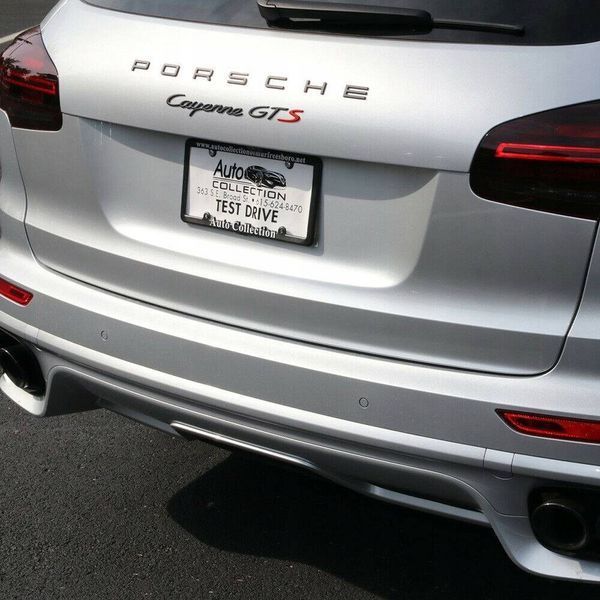 Автологотип емблема напис Porsche Cayenne Black чорний глянець 408017 фото