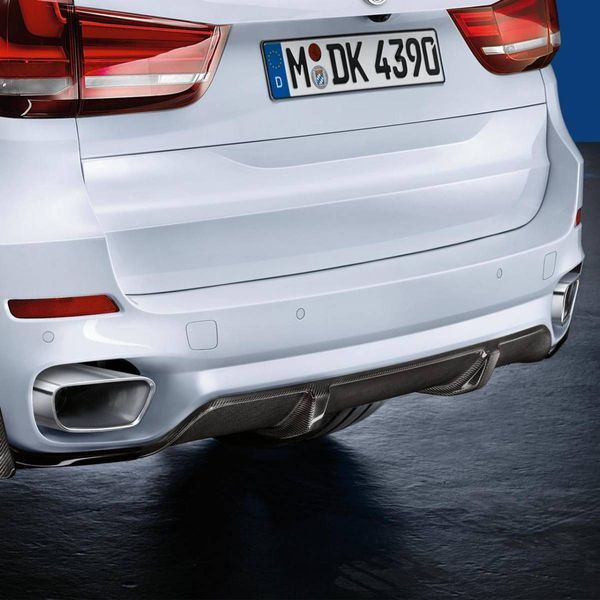 Дифузор заднього бампера для BMW X5 F15 2013-2018 M Performance карбон оригінал OEM 51192339222 Під замовлення 397429 фото