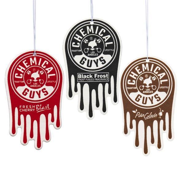 Освіжувач повітря в авто Chemical Guys Assorted Hanging 3 Pack 408604 фото Освіжувач повітря в авто Chemical Guys Assorted Hanging 3 Pack 408604 фото