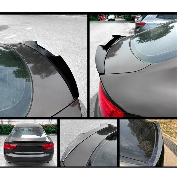Спойлер на Audi A5 2007-2016 Sportback стиль M4 чорний глянець 522461 фото