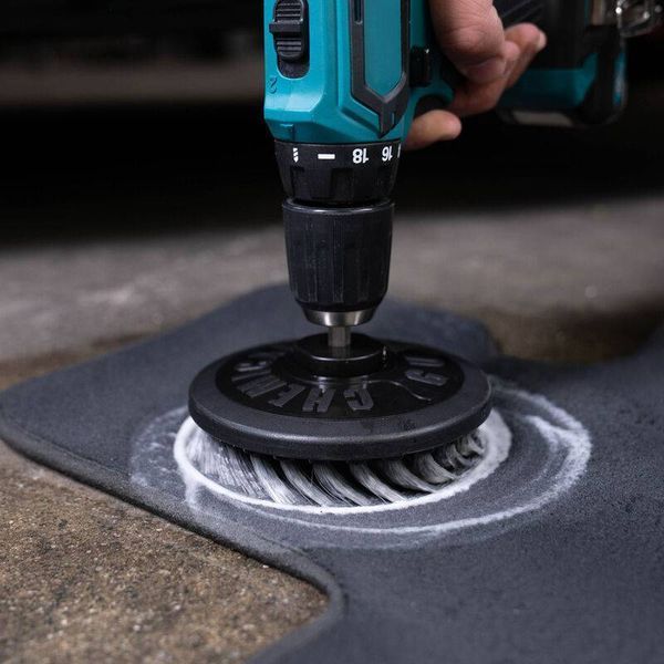 Щетка для чистки ковровых покрытий Chemical Guys Spinner Carpet Drill Brush, Light Duty 408426 фото
