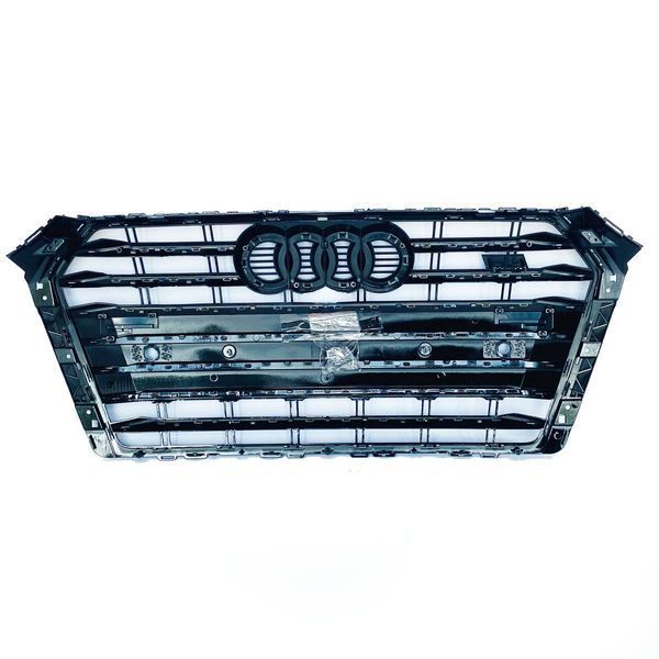 Решітка радіатора на Audi A4 B9 2015-2019 стиль S4 Black 427373 фото