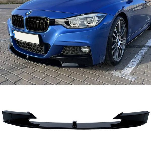 Сплітер переднього бамперу на BMW 3 F30, F31 2011-2018 M-Performance V2 429681 фото Сплітер переднього бамперу на BMW 3 F30, F31 2011-2018 M-Performance V2 429681 фото