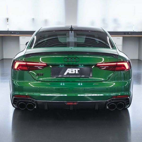Автологотип емблема чорні кільця Audi A5 2016- Coupe Black Edition на кришку багажника 8W0071802 409819 фото