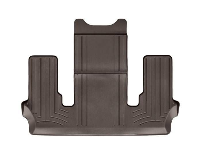 3D коврики для Toyota Sequoia 2007- какао 3 ряд Bucket Seating WeatherTech 470935 46898 фото