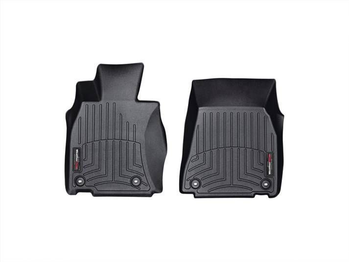 3D коврики для Lexus LS 2012-2107 AWD черные передние WeatherTech 445141 46514 фото