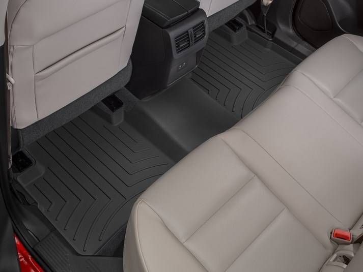 3D коврики для Nissan Rogue 2020- черные задние WeatherTech HP 4416442IM 414616 фото