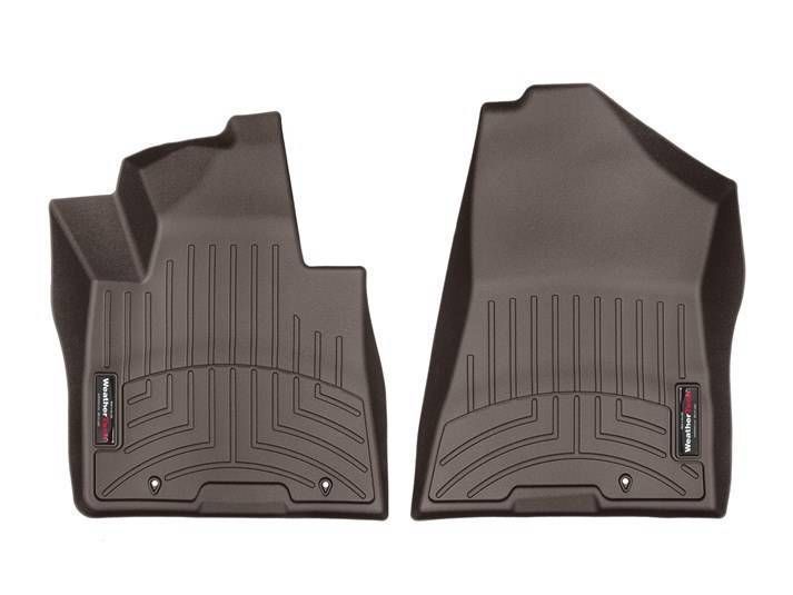 3D килимки для Hyundai Tucson, Kia Sportage 2015- какао передні WeatherTech 479491 98223 фото