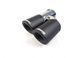 Насадка на глушник двойная Akrapovic 54mm матовый карбон 320550 фото 2