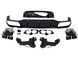 Диффузор (заднего бампера) Black/Black Pipe (стиль E53) AMG на Mercedes E-class W213 2016-2020 427860 фото 3