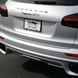 Автологотип емблема напис Porsche Cayenne Black чорний глянець 408017 фото 3