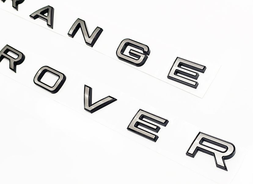 Автологотип емблема напис Range Rover SVAutobiography Burford Edition 2024- на капот 521759 фото