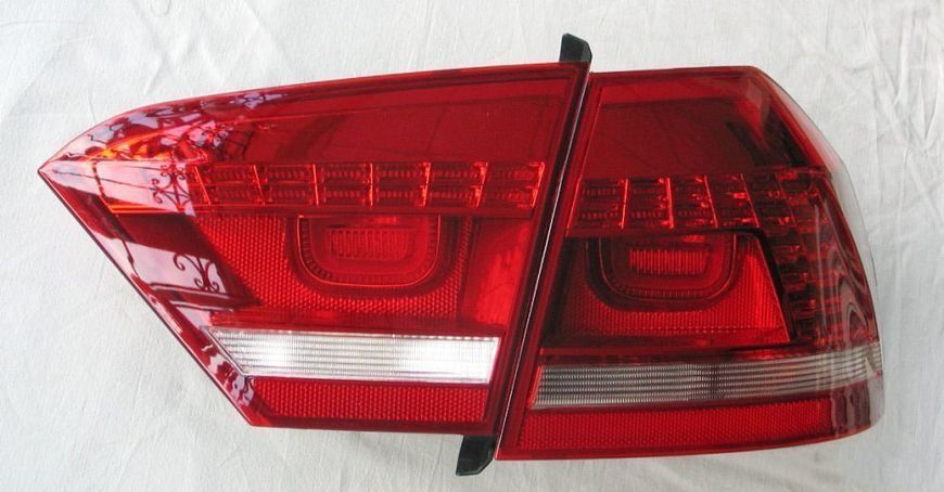 Задние фонари на Volkswagen Passat B7 USA 2011-2015 LED красные 430494 фото