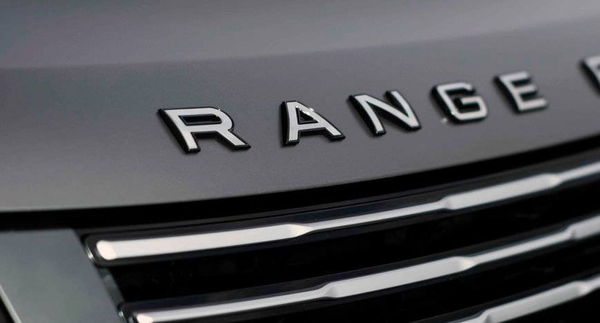 Автологотип емблема напис Range Rover SVAutobiography Burford Edition 2024- на капот 521759 фото