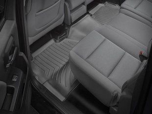 3D килимки для Mercedes X-class 2018- чорні задні WeatherTech 4413812 162837 фото