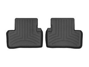 3D килимки для Mercedes E-class W213 2016- чорні задні WeatherTech 449462 46588 фото