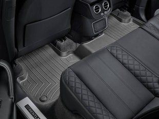 3D коврики для Bentley Bentayga 2016- черные задние WeatherTech 448874 141373 фото