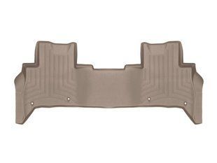 3D килимки для Land Rover Discovery 2017- бежеві задні WeatherTech 454806 98224 фото