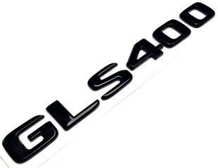 Автологотип емблема напис Mercedes GLS400 Black Package чорний глянець 418226 фото