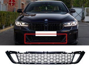 Решетки в бампер (M-Paket) на BMW 5 Series G30/G31 2020-2023 года 521833 фото